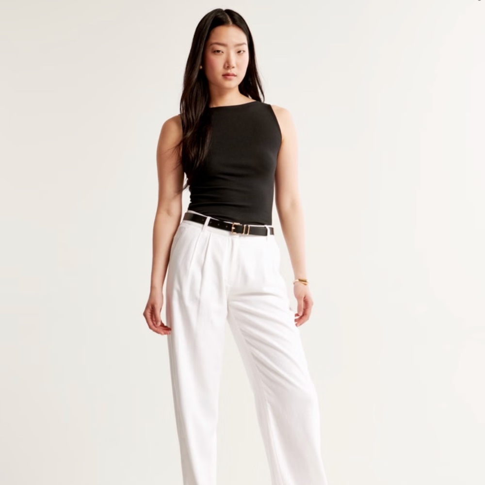 Abercrombie Sloan Linen Blend Pants